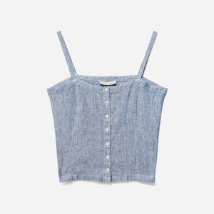 Everlane Linen Picnic Top XXS